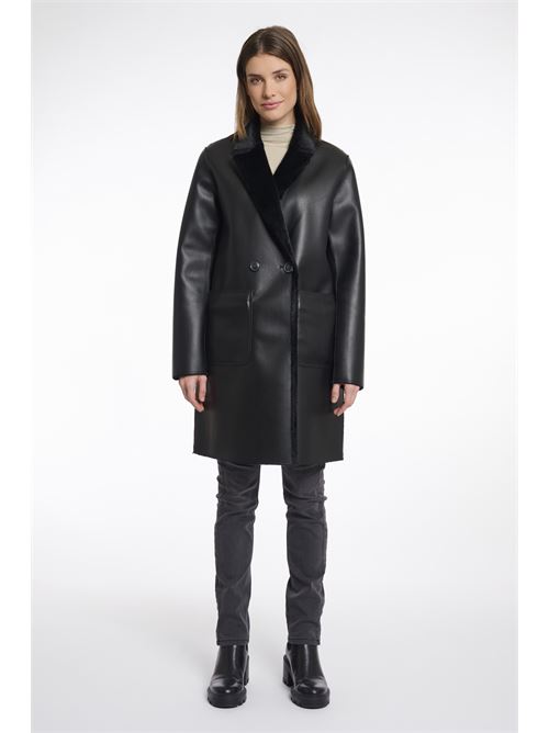 cappotto ivon reversibile RINO & PELLE | IVON.7002512BLACK